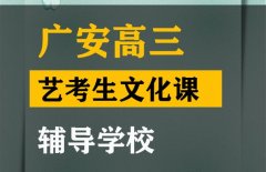 广安体育生文化课集训怎