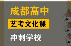 成都体育生文化课培训哪家好,高中艺考生文化课冲刺学校