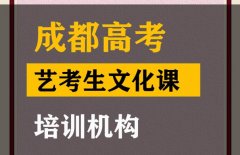 成都传媒生文化课辅导学校,高考艺考生文化课集训机构