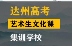 达州艺术生文化课辅导哪家好,高三文化课集训学校